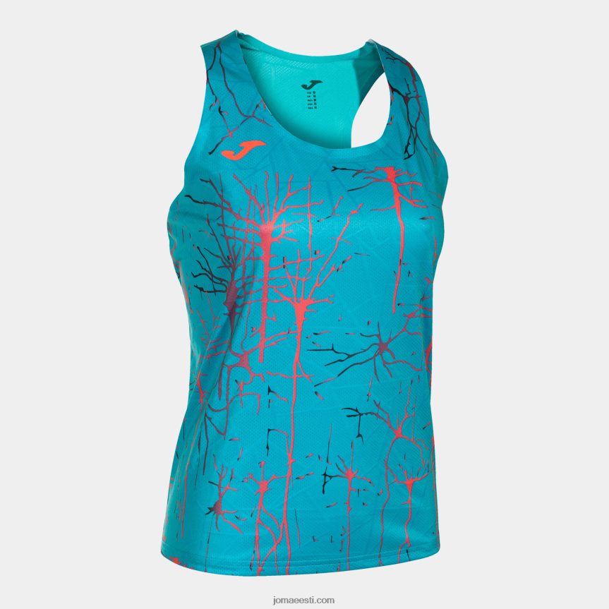 naised tank top eliit ix DJNBH2077 türkiissinine Joma