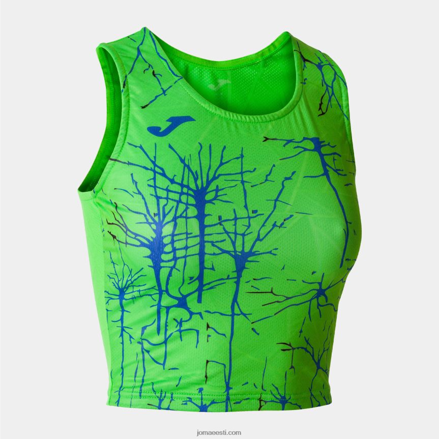 naised tank-top eliit ix DJNBH2446 fluorestseeruv roheline Joma