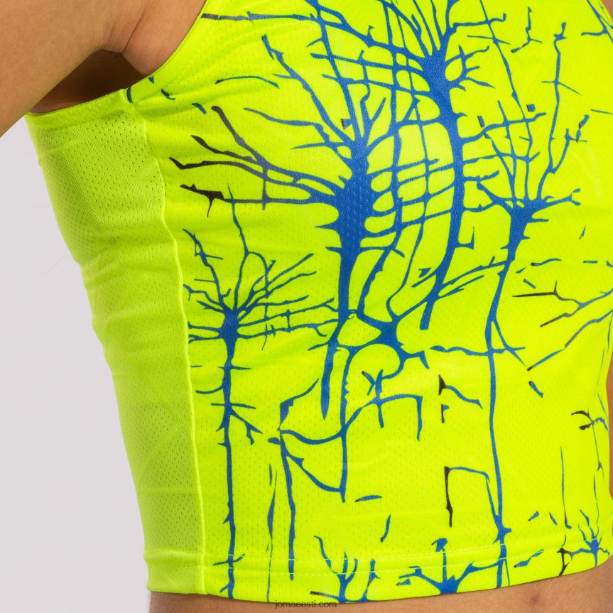 naised tank-top eliit ix DJNBH2447 fluorestseeruv kollane Joma
