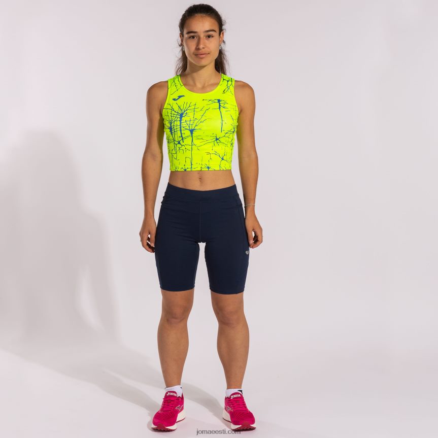 naised tank-top eliit ix DJNBH2447 fluorestseeruv kollane Joma