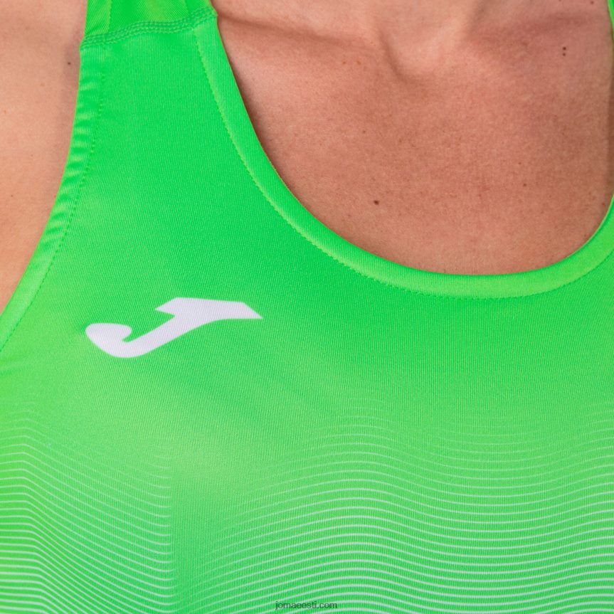 naised tank-top eliit vii DJNBH1852 fluorestseeruv roheline valge Joma