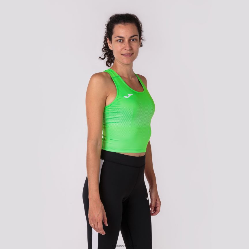 naised tank-top eliit vii DJNBH1852 fluorestseeruv roheline valge Joma