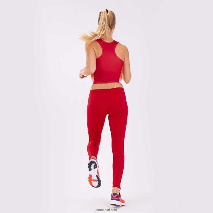naised tank-top eliit vii DJNBH2315 punane valge kollane Joma