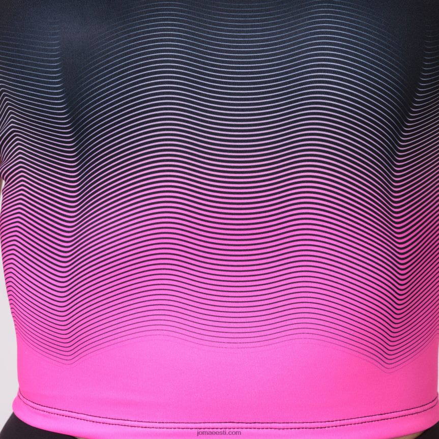 naised tank-top eliit vii DJNBH2598 must fluorestseeruv roosa valge Joma