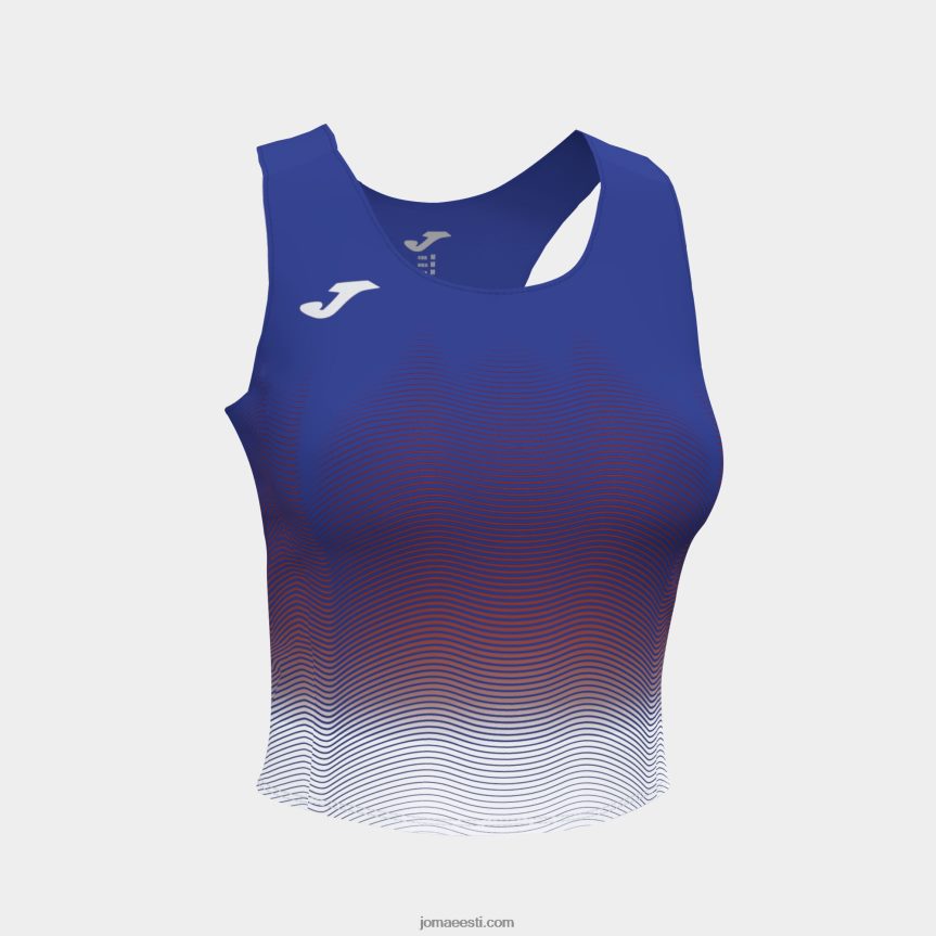 naised tank-top eliit vii DJNBH3662 kuninglik sinine valge punane Joma