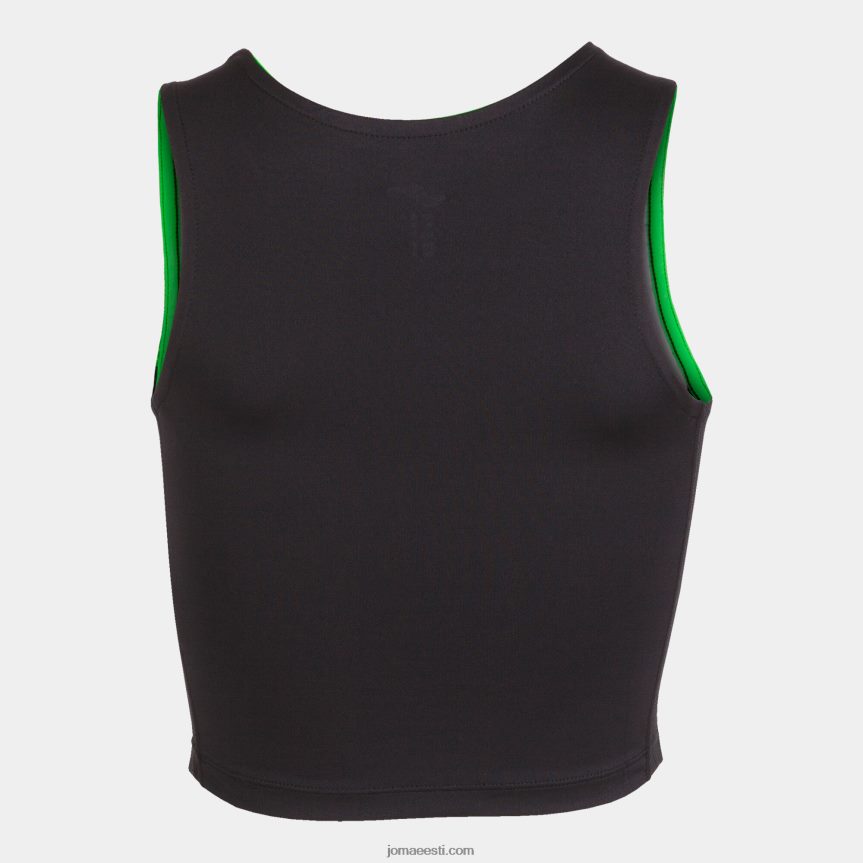 naised tank-top eliit viii DJNBH2247 must fluorestseeruv roheline Joma