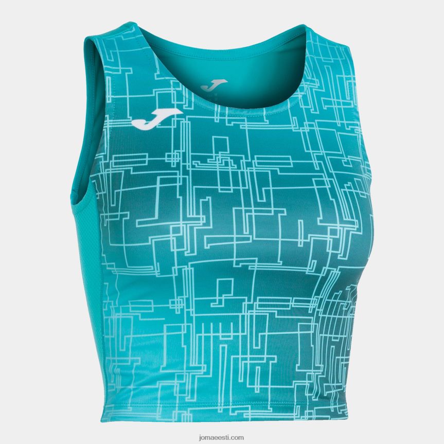 naised tank-top eliit viii DJNBH3677 türkiissinine Joma
