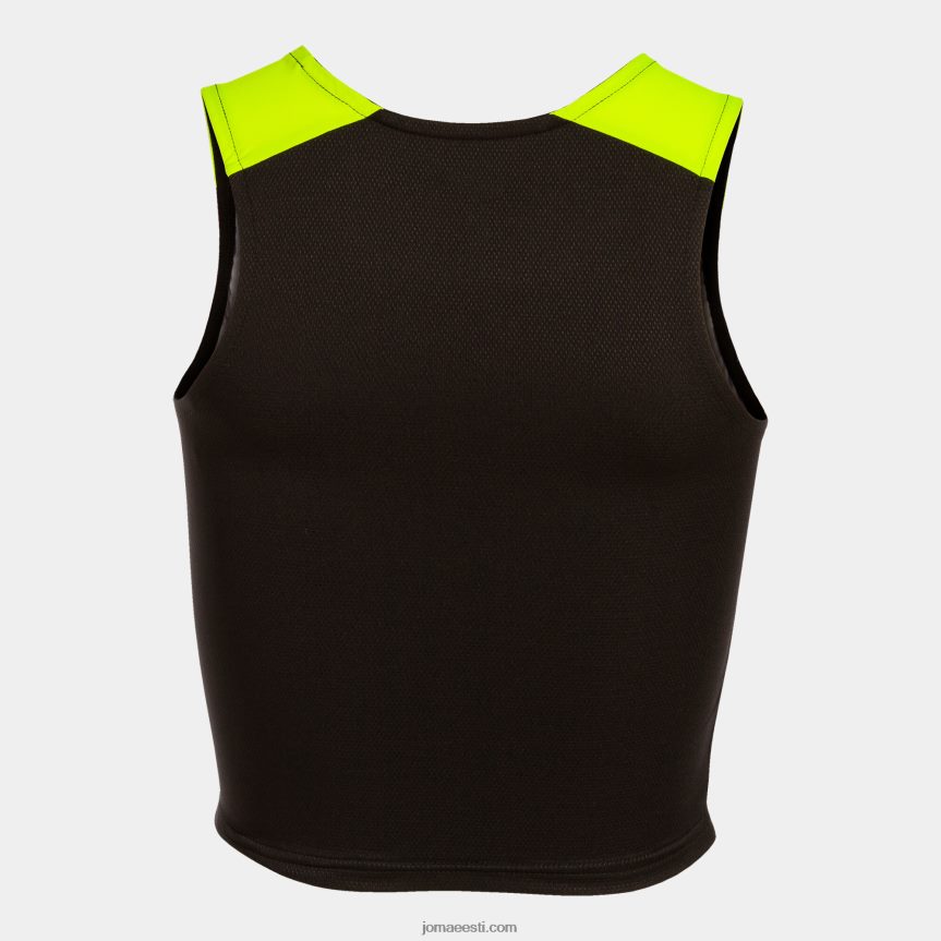 naised tank-top eliit x DJNBH1752 must fluorestseeruv kollane Joma