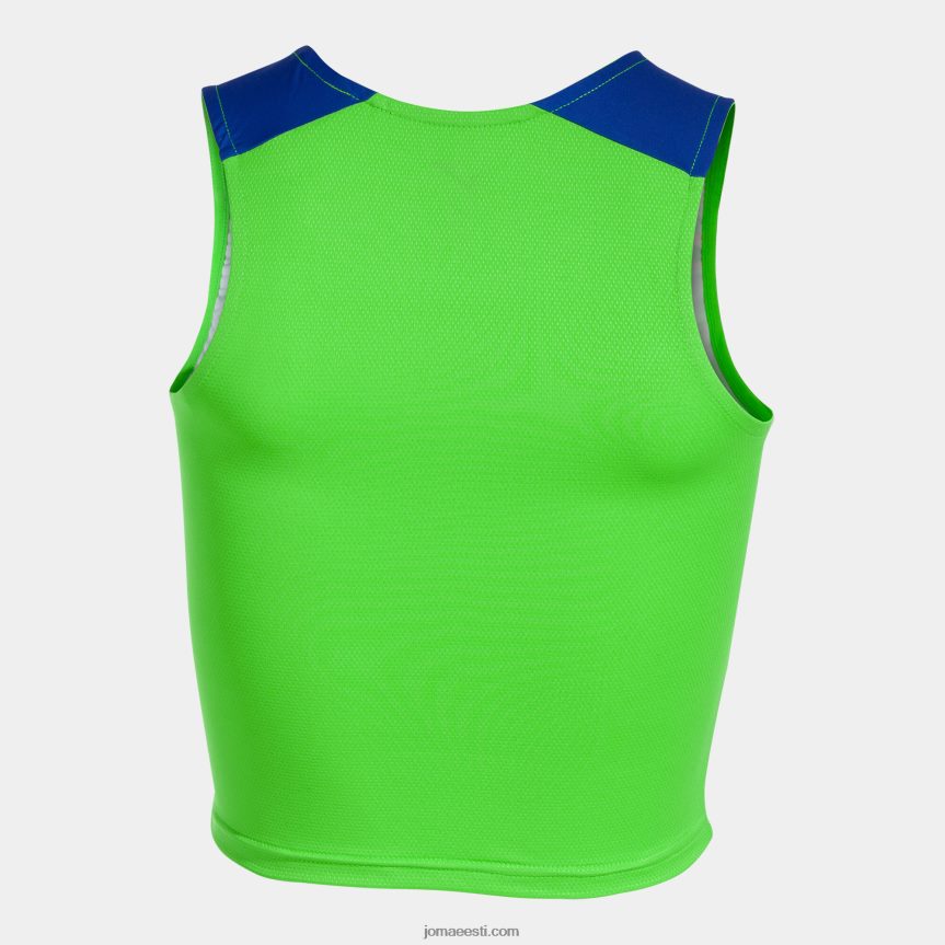 naised tank-top eliit x DJNBH2028 fluorestseeruv roheline kuninglik sinine Joma