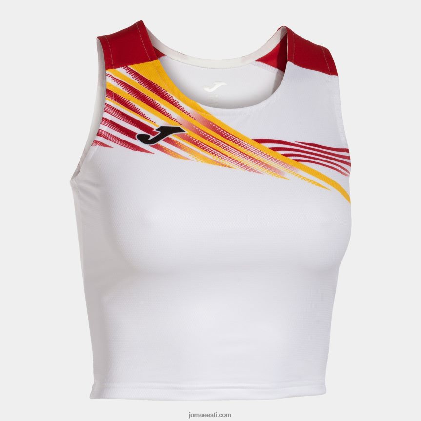 naised tank-top eliit x DJNBH2165 valge punane Joma