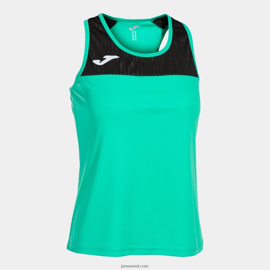 naised tank top montreal DJNBH1841 roheline must Joma