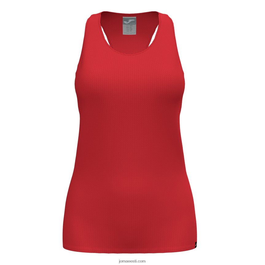 naised tank top oaas DJNBH3854 punane Joma