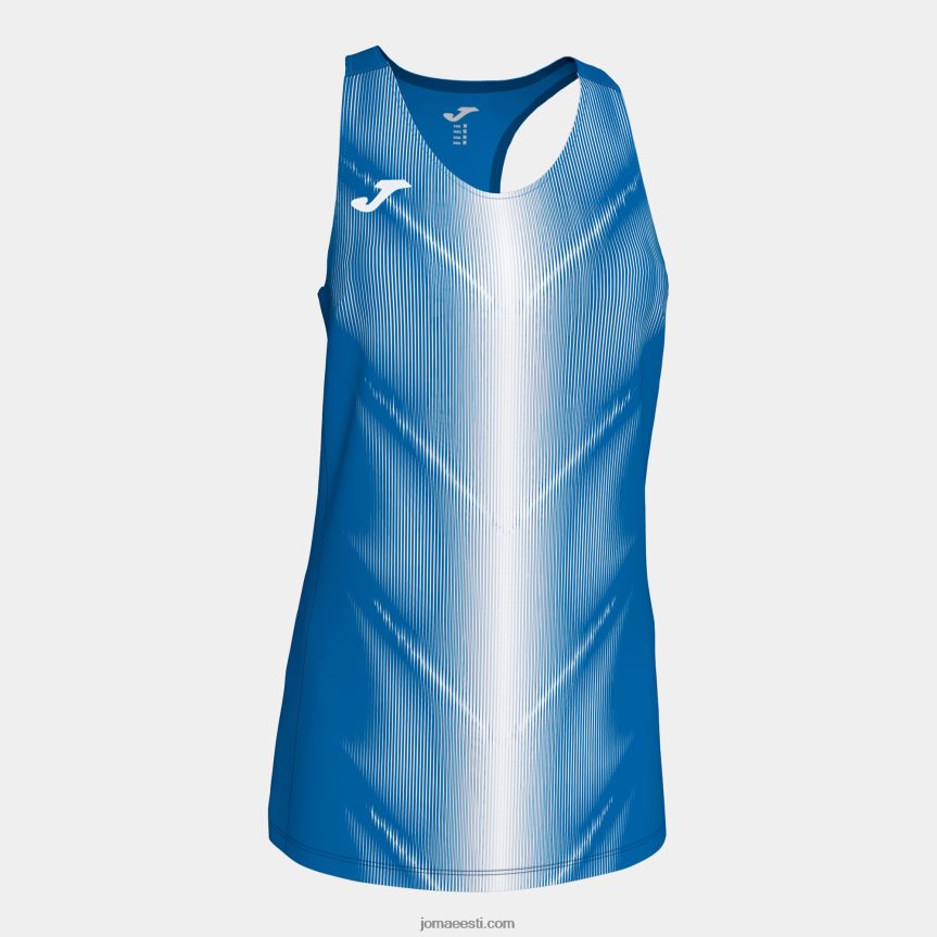 naised tank top olümpia DJNBH2645 kuninglik sinine valge Joma