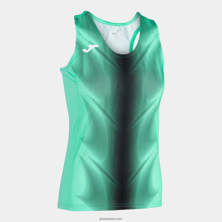 naised tank top olümpia DJNBH3887 roheline must Joma