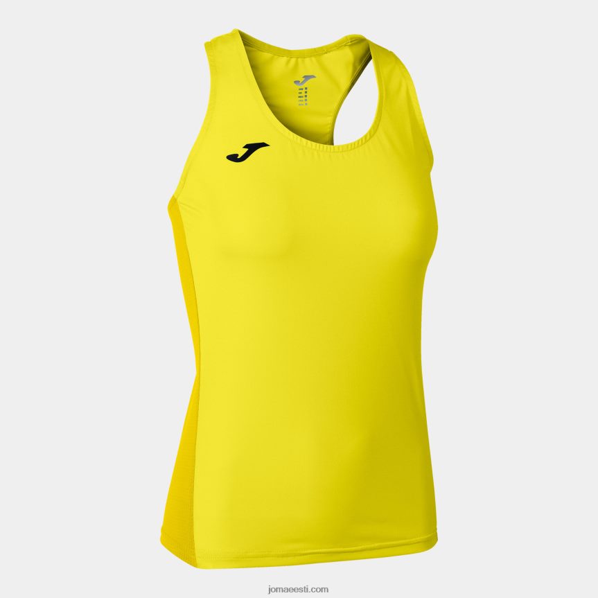 naised tank top r-võitja DJNBH2422 kollane Joma