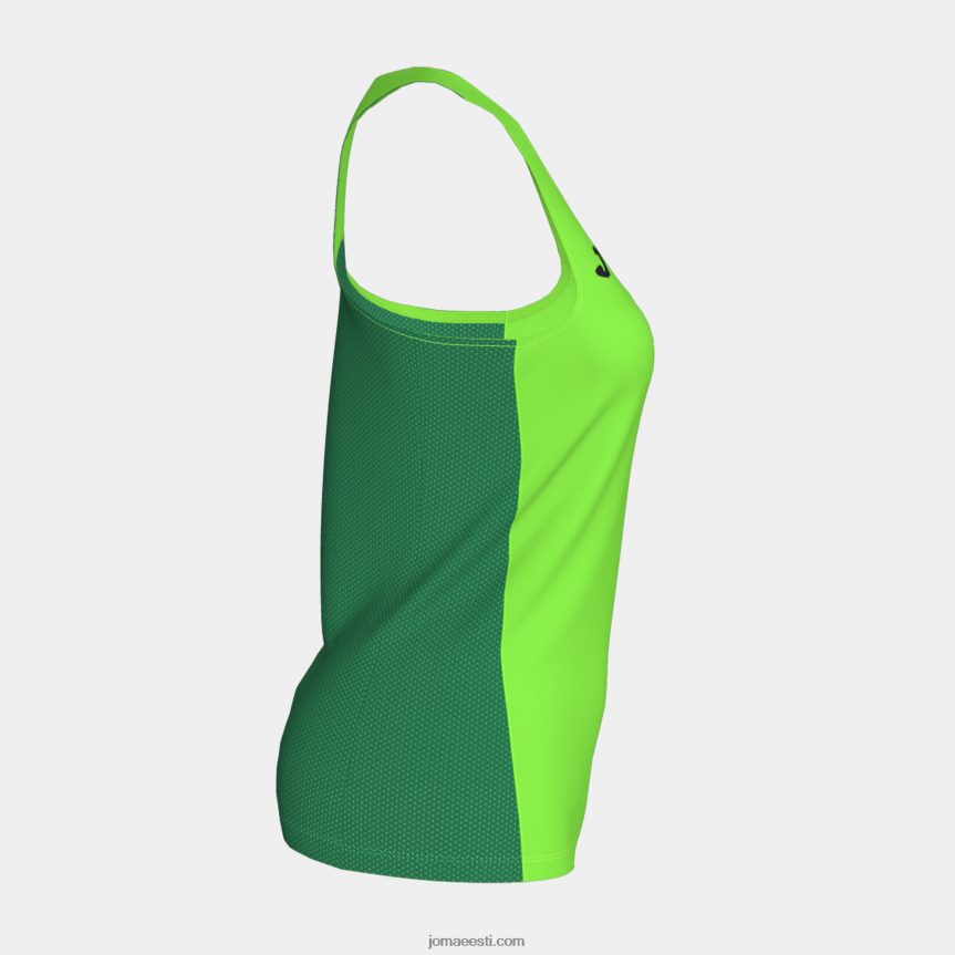 naised tank top r-võitja DJNBH3864 fluorestseeruv roheline Joma