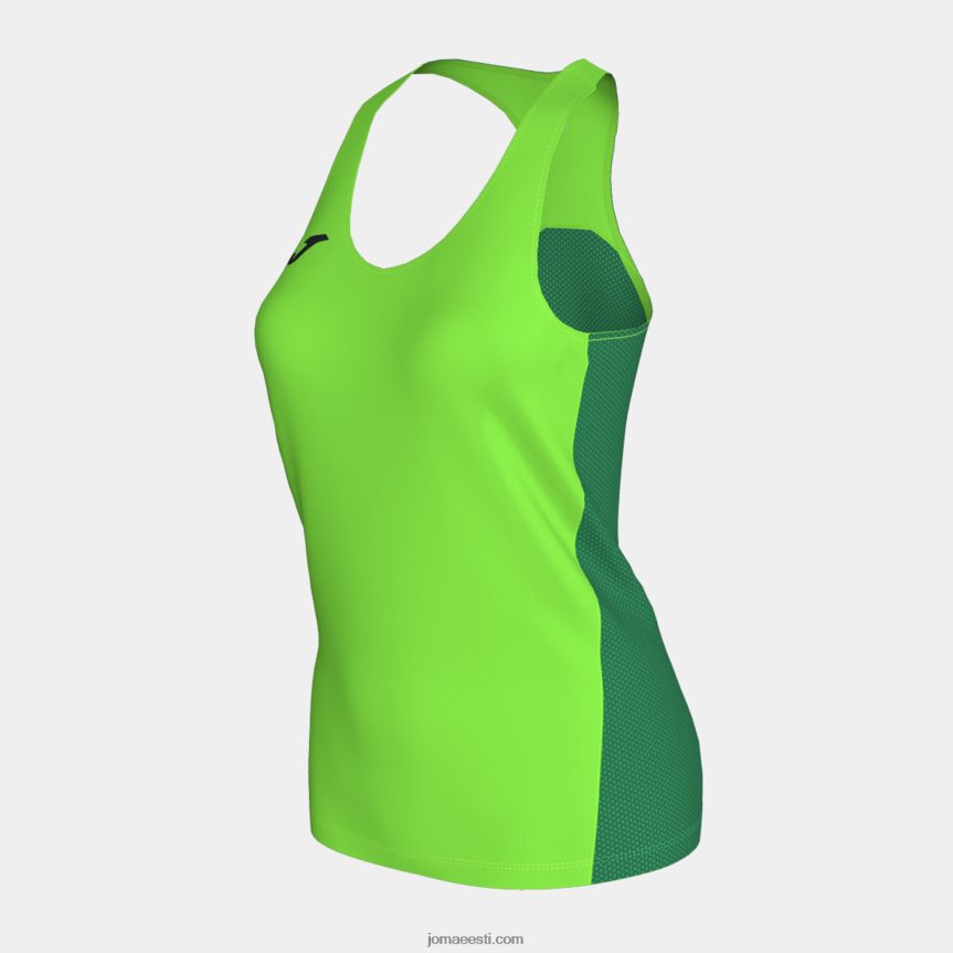 naised tank top r-võitja DJNBH3864 fluorestseeruv roheline Joma