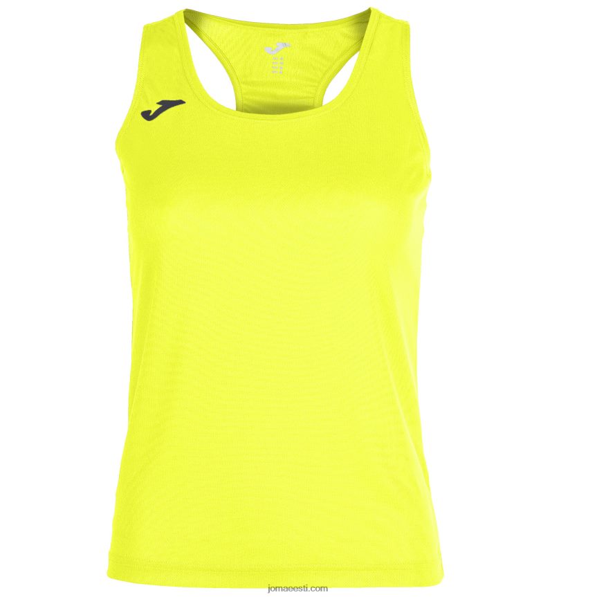 naised tank top siena ii DJNBH2254 fluorestseeruv kollane Joma