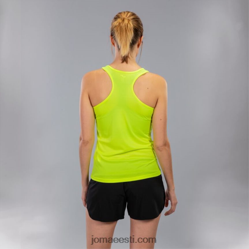 naised tank top siena ii DJNBH2254 fluorestseeruv kollane Joma