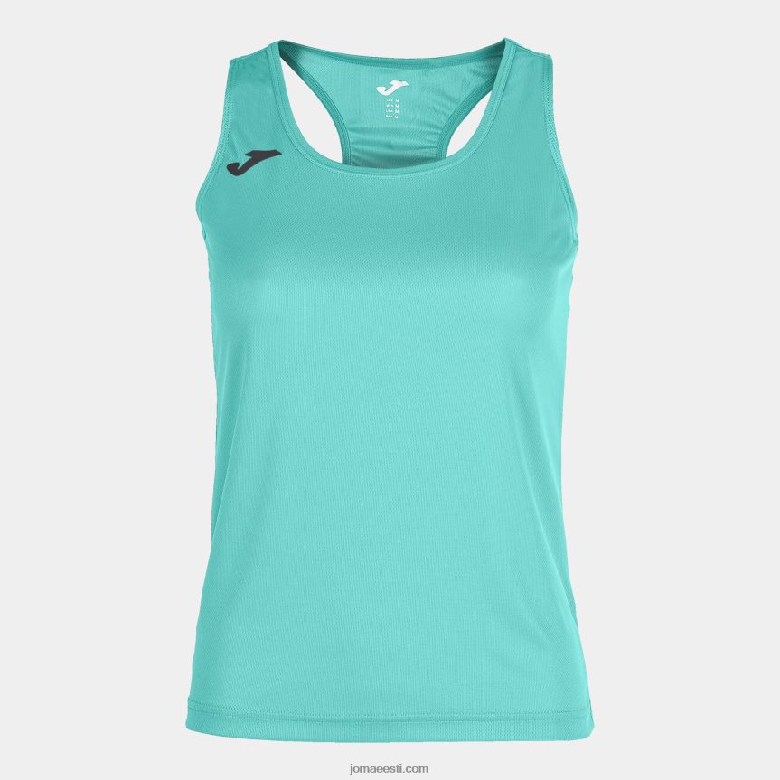 naised tank top siena ii DJNBH2410 türkiissinine Joma