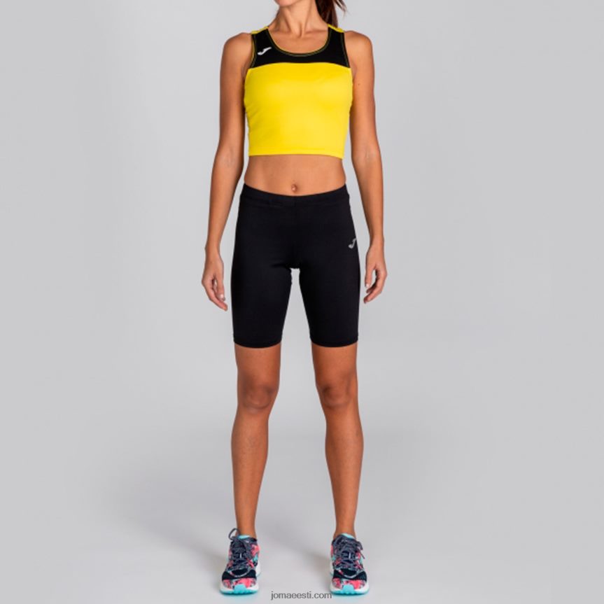 naised tank-top võidusõit DJNBH3785 kollane must Joma
