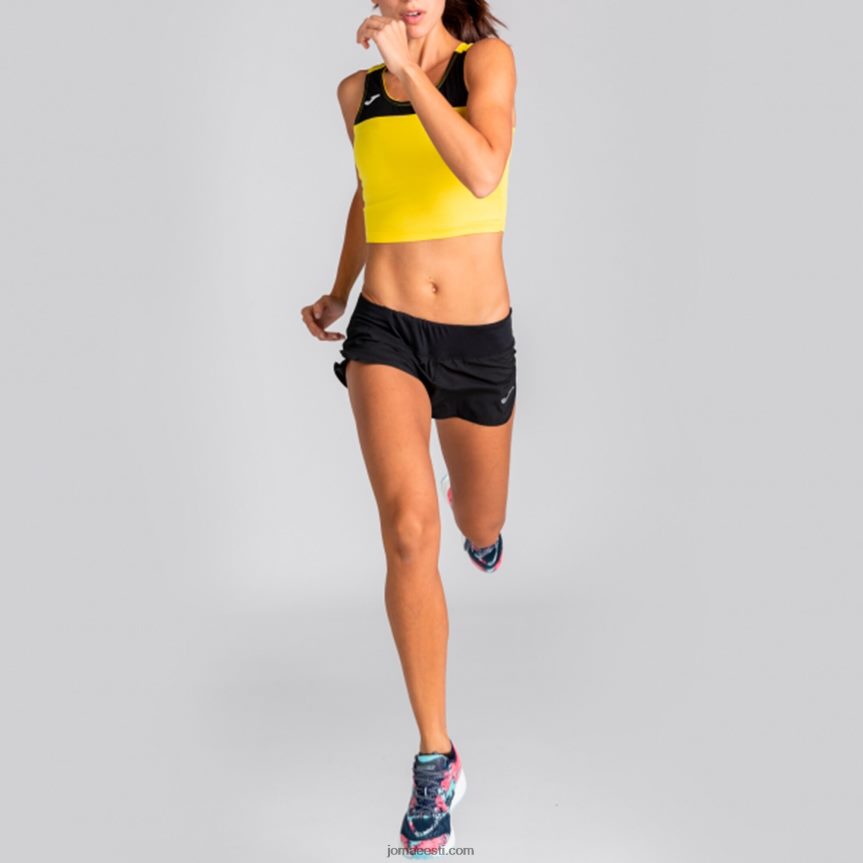 naised tank-top võidusõit DJNBH3785 kollane must Joma