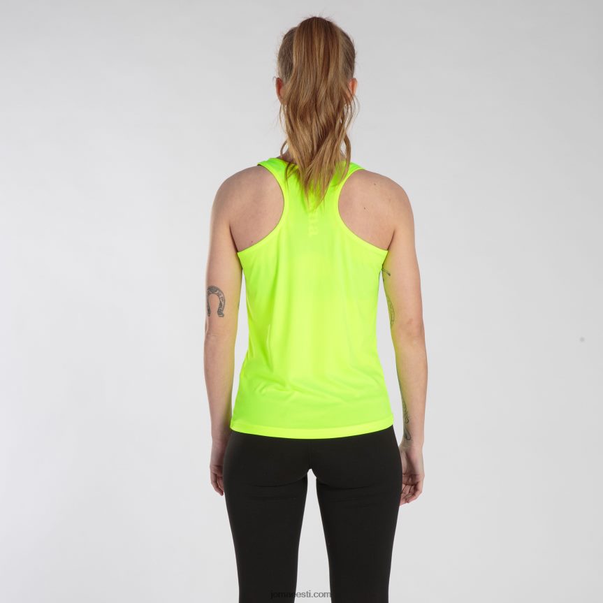 naised tanki tipp eliit viii DJNBH1658 fluorestseeruv kollane Joma