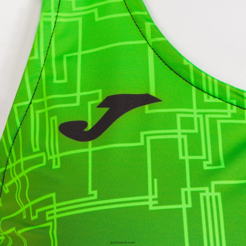 naised tanki tipp eliit viii DJNBH3855 fluorestseeruv roheline must Joma