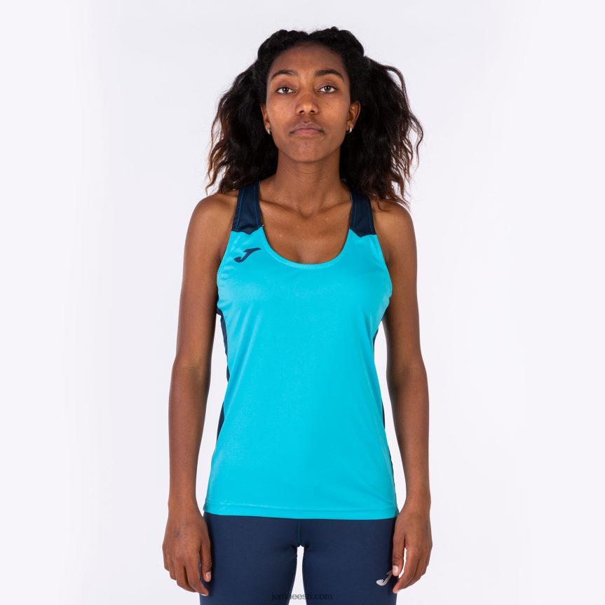 naised tanki tipprekord ii DJNBH3956 fluorestseeruv türkiissinine tumesinine Joma