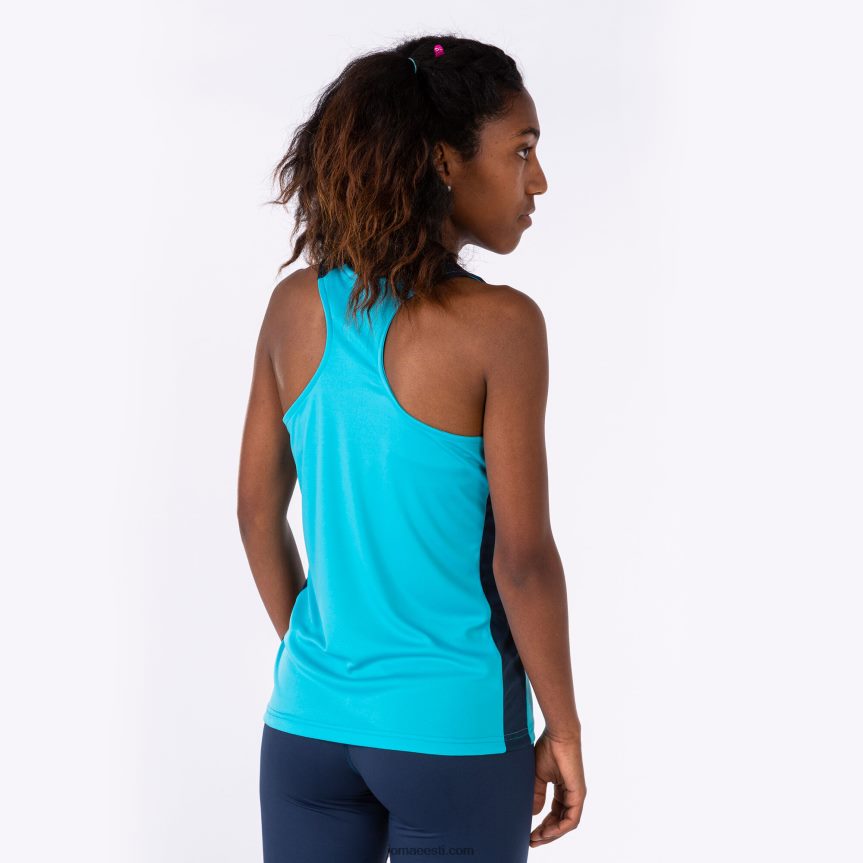 naised tanki tipprekord ii DJNBH3956 fluorestseeruv türkiissinine tumesinine Joma