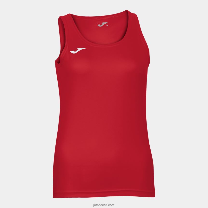 naised varrukateta t-särk diana DJNBH1689 punane Joma