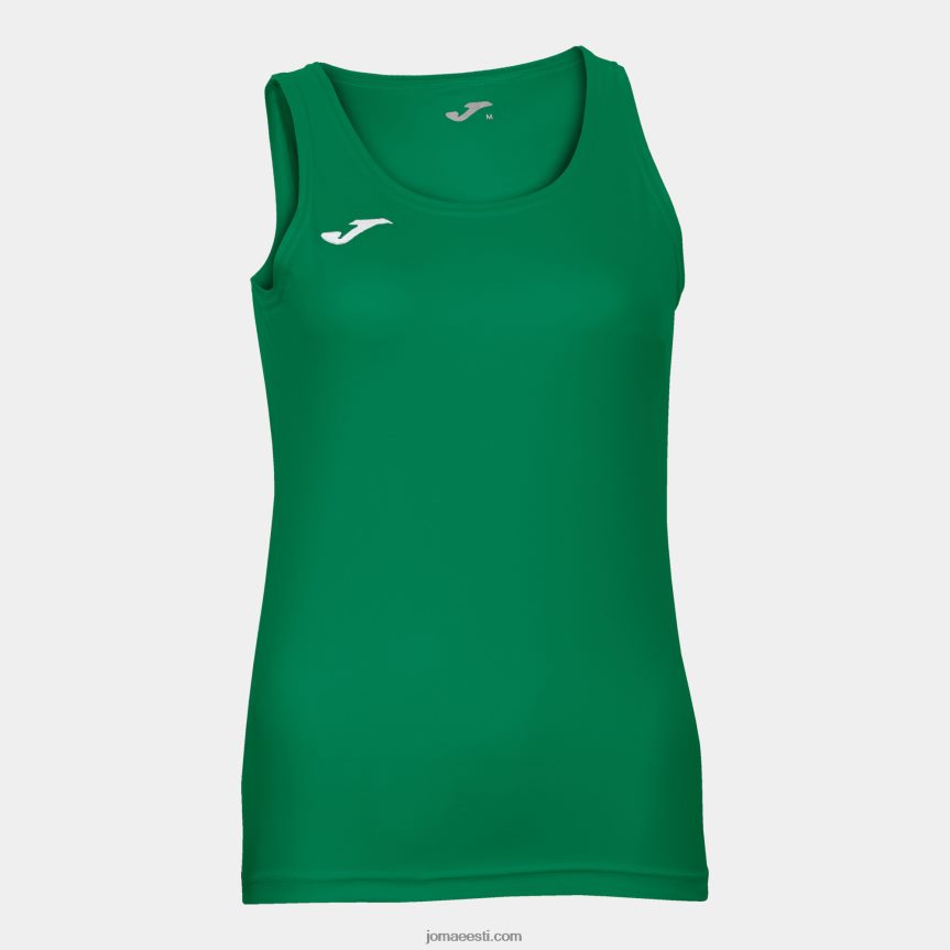 naised varrukateta t-särk diana DJNBH2322 roheline Joma