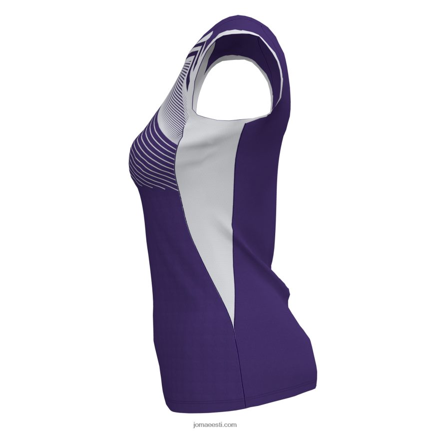 naised varrukateta t-särk supernova ii DJNBH2293 lilla valge Joma