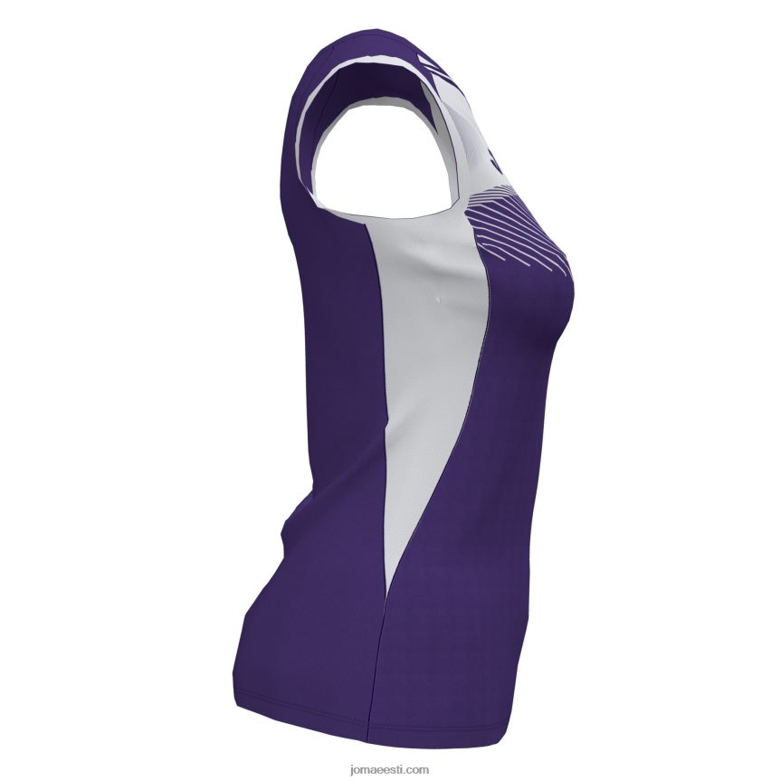 naised varrukateta t-särk supernova ii DJNBH2293 lilla valge Joma