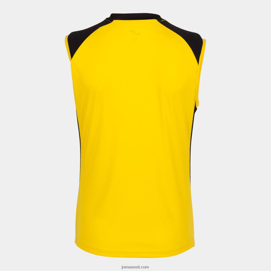 naised varrukateta t-särk supernova ii DJNBH3594 kollane must Joma