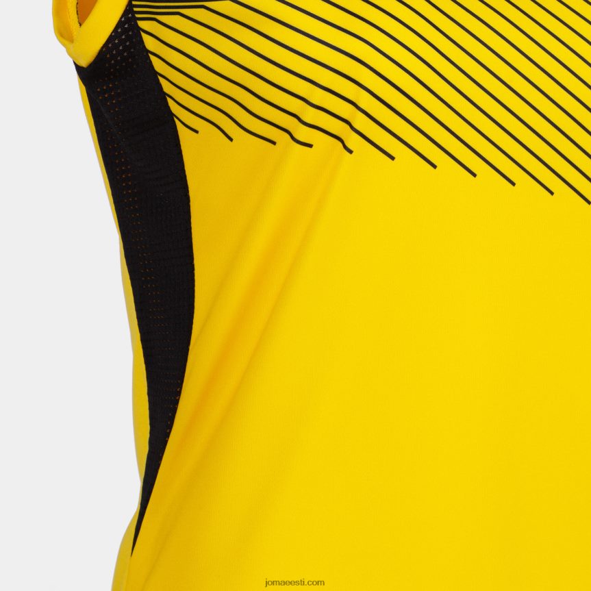 naised varrukateta t-särk supernova ii DJNBH3594 kollane must Joma