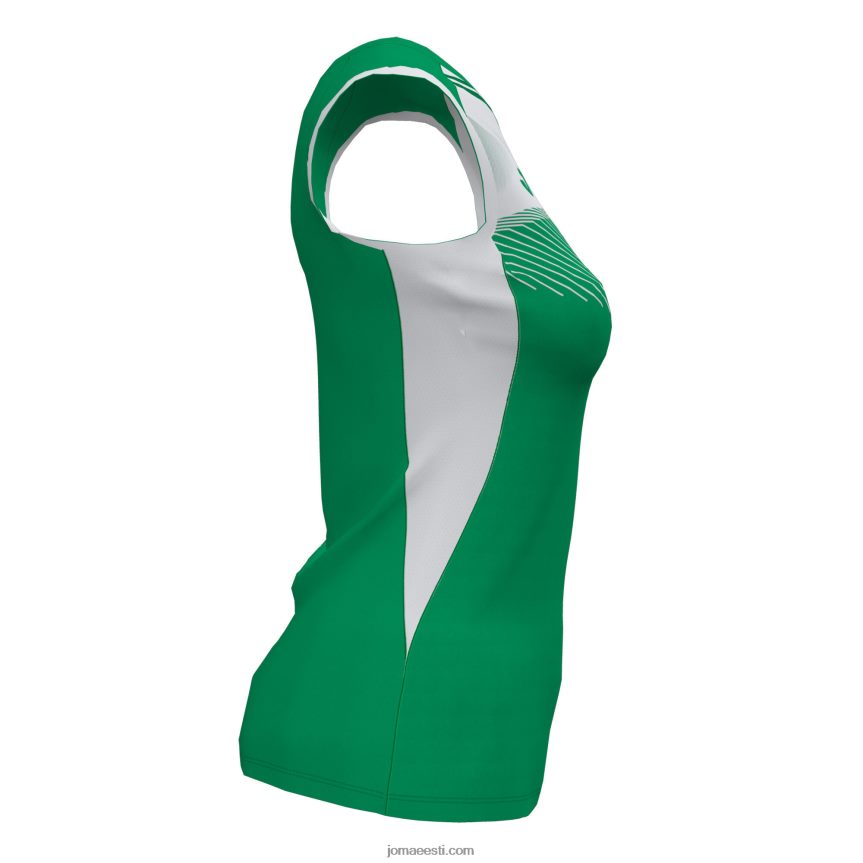 naised varrukateta t-särk supernova ii DJNBH3603 roheline valge Joma