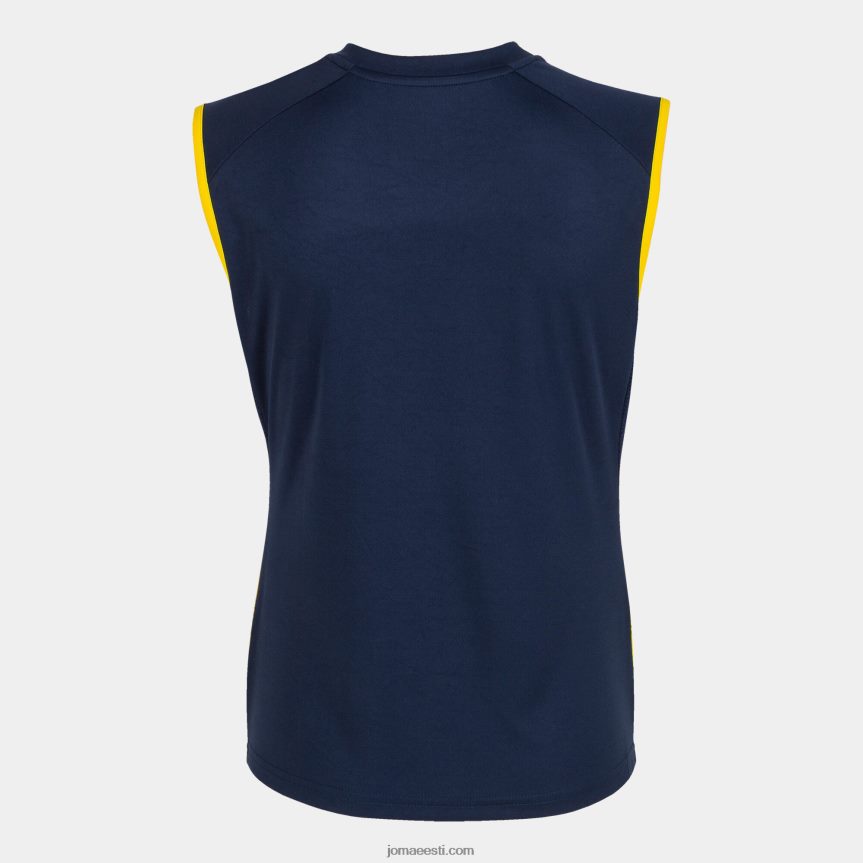 naised varrukateta t-särk supernova iii DJNBH3575 tumesinine kollane Joma