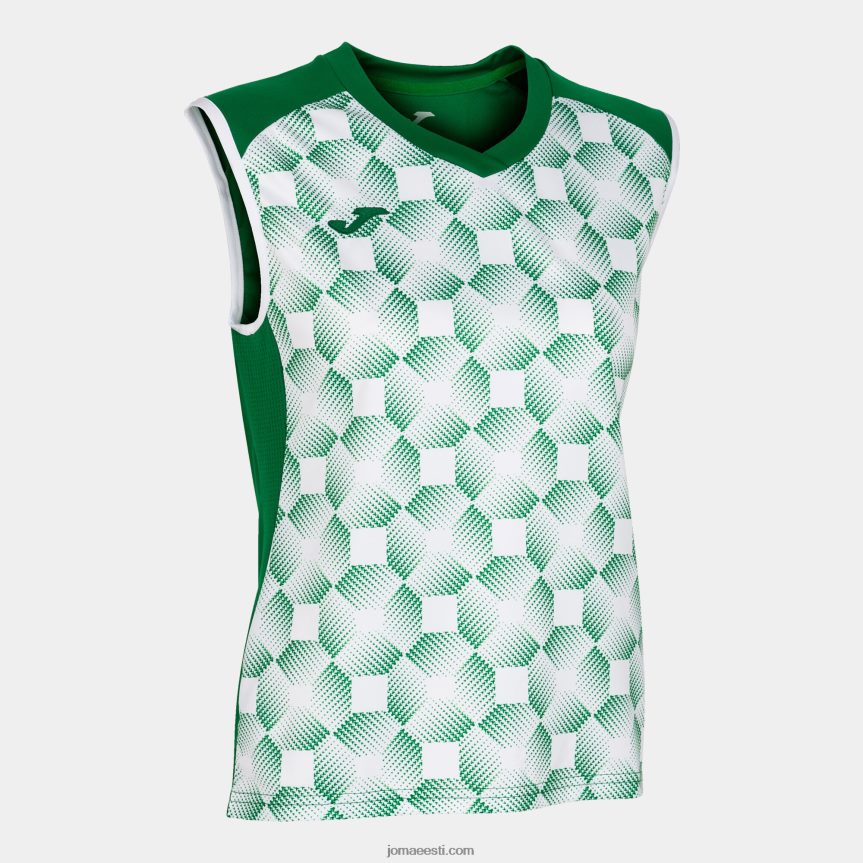 naised varrukateta t-särk supernova iii DJNBH3576 roheline valge Joma