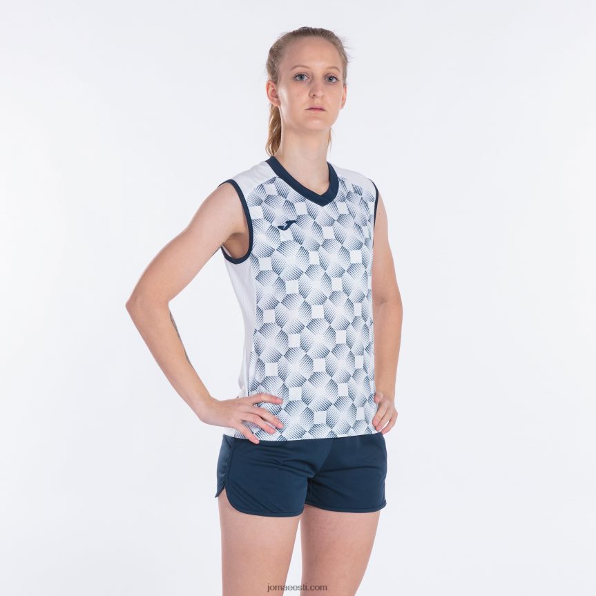 naised varrukateta t-särk supernova iii DJNBH3690 valge meresinine Joma