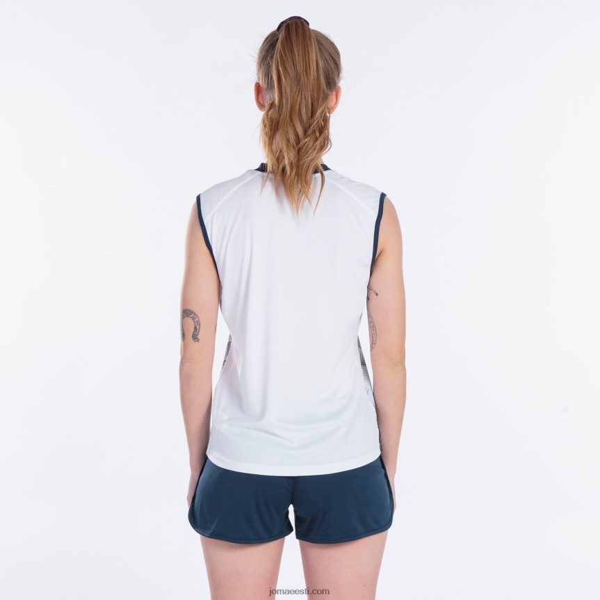 naised varrukateta t-särk supernova iii DJNBH3690 valge meresinine Joma