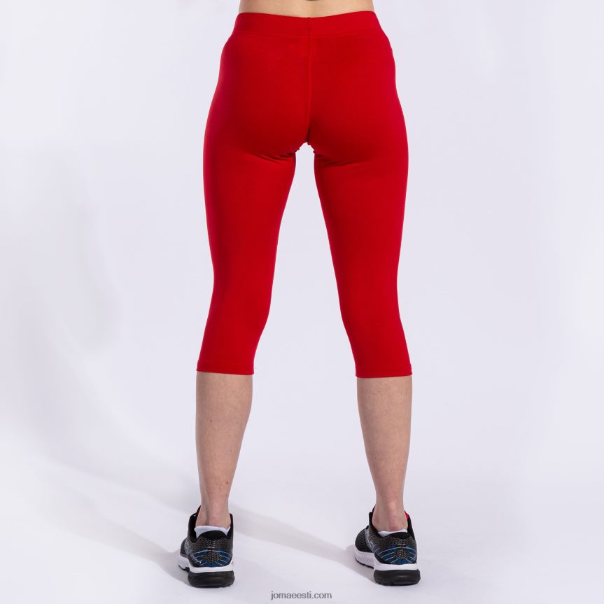 naised 3/4 sukkpüksid olimpia DJNBH2443 punane Joma