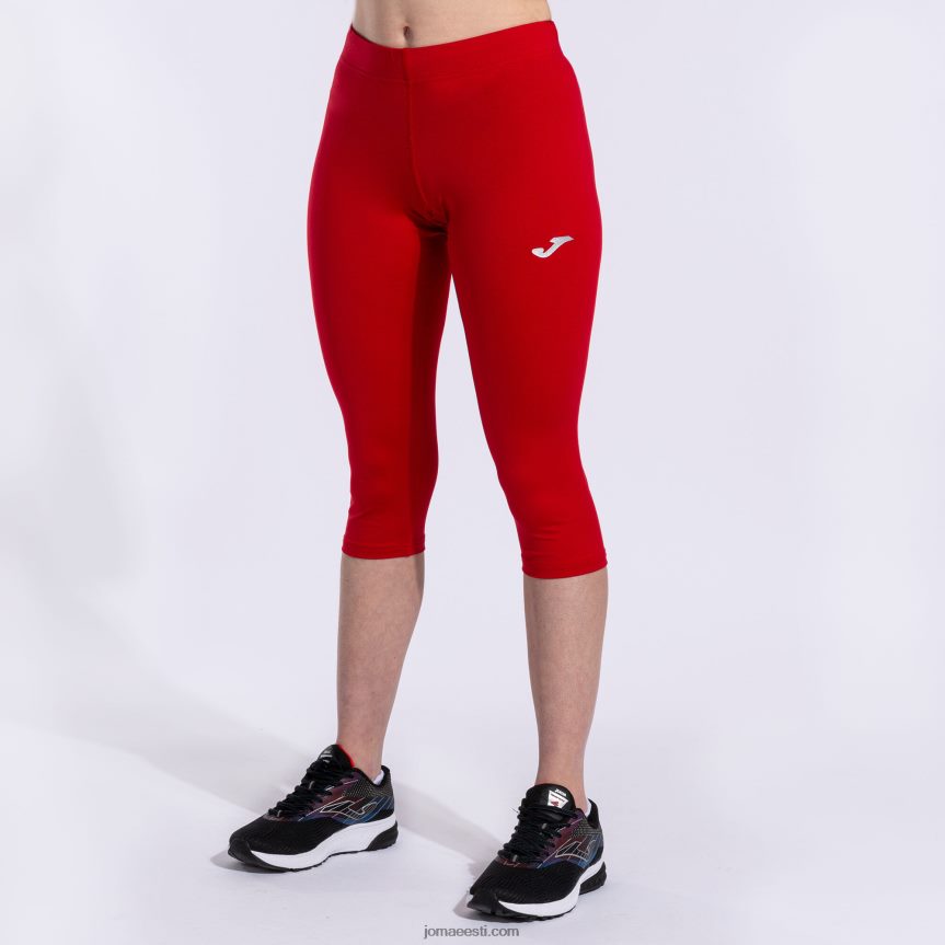 naised 3/4 sukkpüksid olimpia DJNBH2443 punane Joma