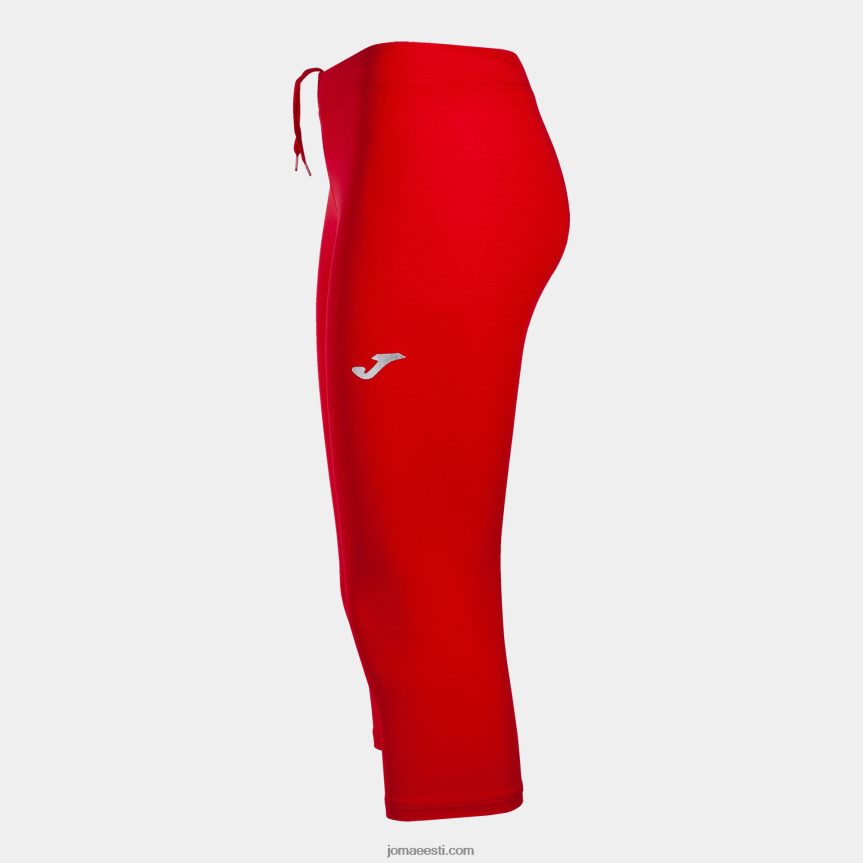 naised 3/4 sukkpüksid olimpia DJNBH2443 punane Joma
