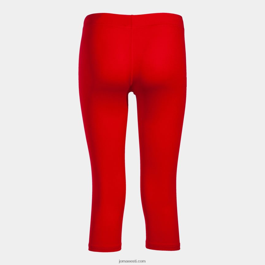 naised 3/4 sukkpüksid olimpia DJNBH2443 punane Joma