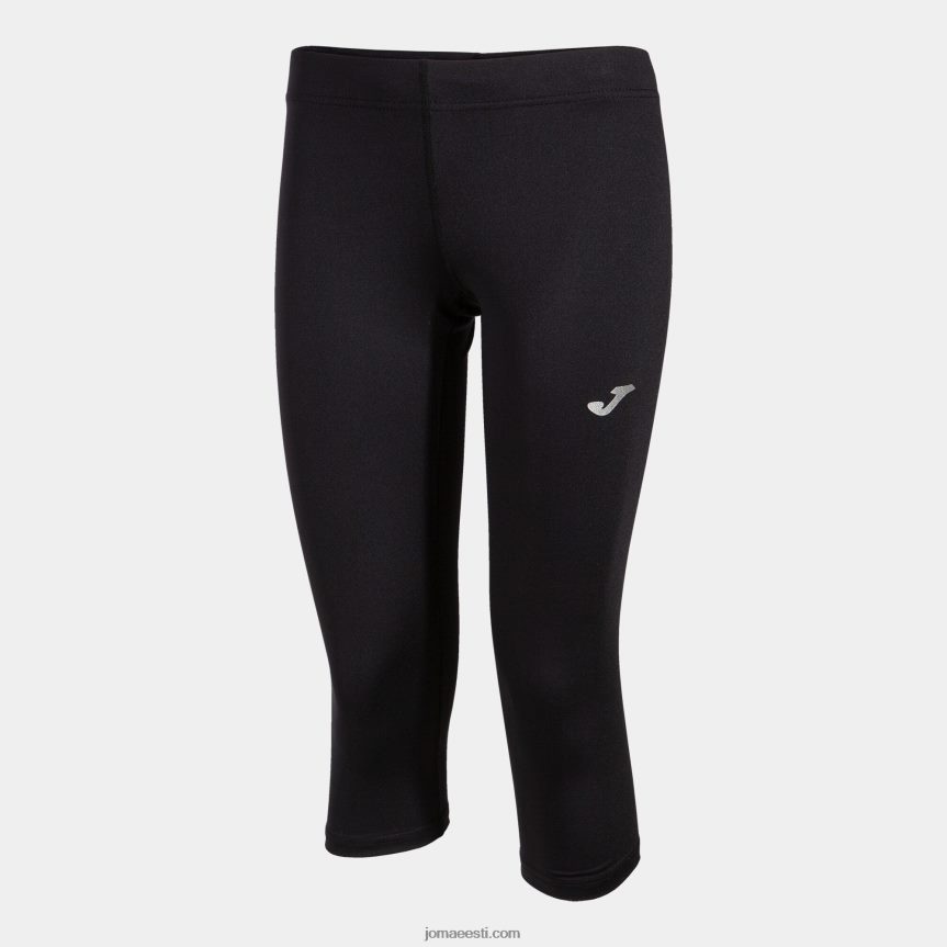 naised 3/4 sukkpüksid olimpia DJNBH3868 must Joma