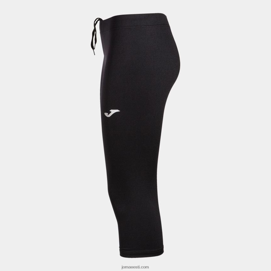 naised 3/4 sukkpüksid olimpia DJNBH3868 must Joma
