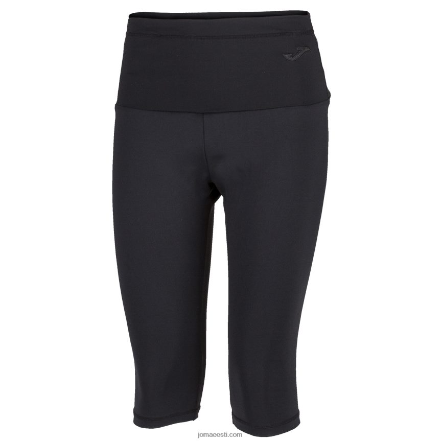 naised 3/4 sukkpükste skulptuur DJNBH3828 must Joma