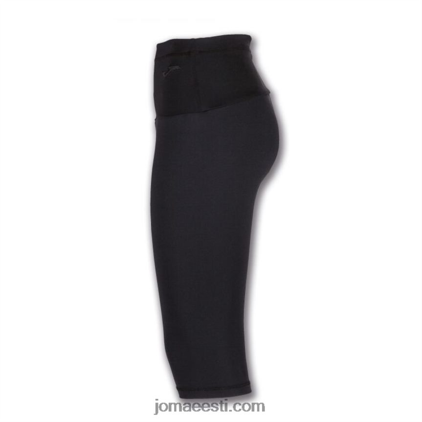 naised 3/4 sukkpükste skulptuur DJNBH3828 must Joma