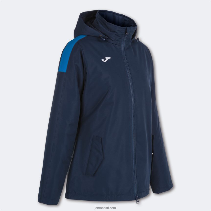 naised anorak trivor DJNBH1637 tumesinine kuninglik sinine Joma